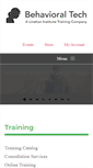 Mobile Screenshot of behavioraltech.com