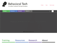 Tablet Screenshot of behavioraltech.com